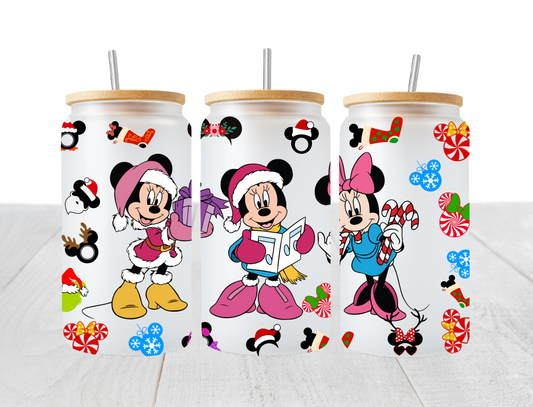 Minnie caroling - UV Libby Wrap