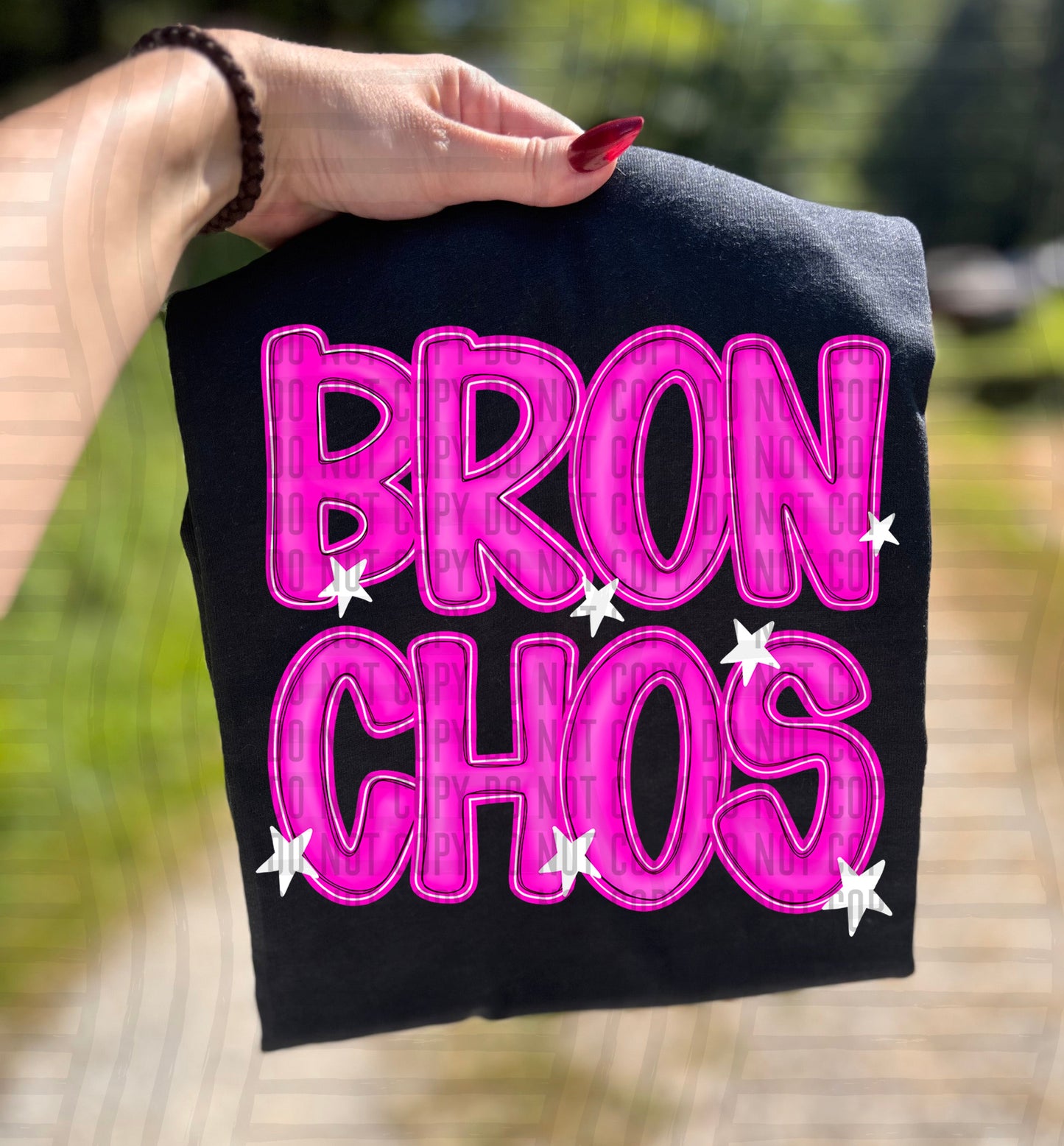 PINK BRONCHOS