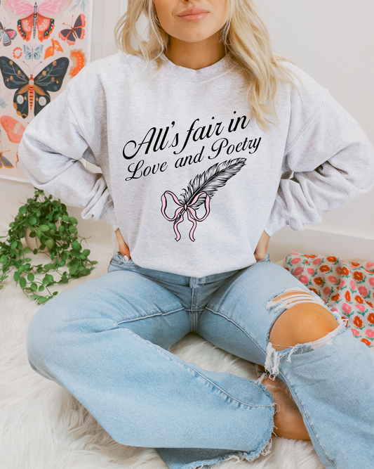 All Is Fair In Love and Poetry/Feather