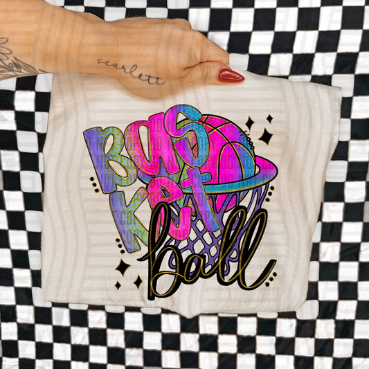 LEOPARD BASKETBALL HOOP