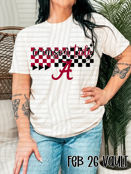 CHECKERED CRIMSON TIDE