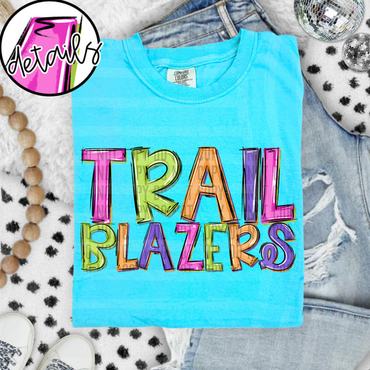 DOODLE COLORFUL TRAILBLAZERS