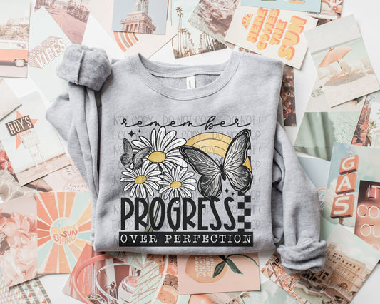 Remember Progress Over Perfection