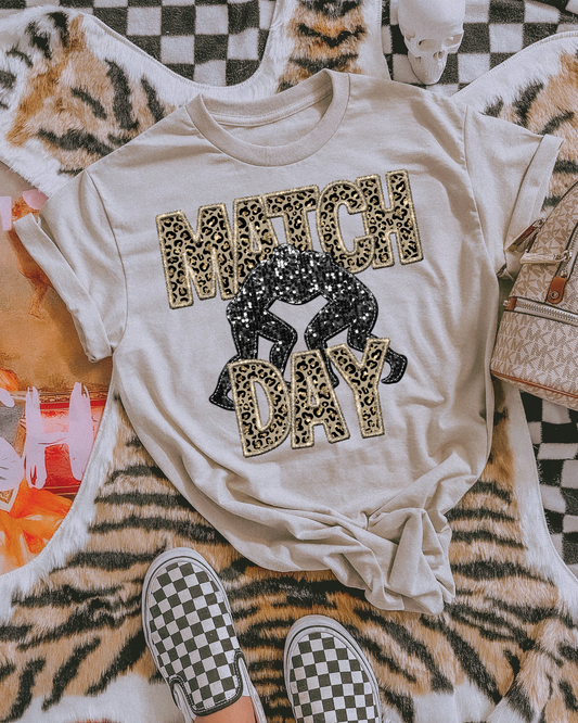 Game Day Wrestling (leopard glitter)