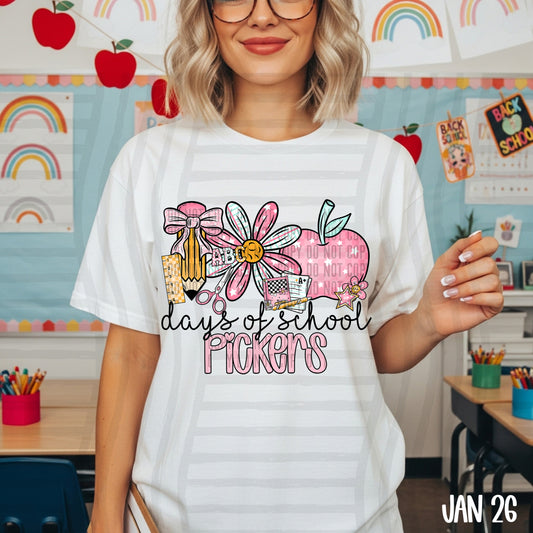 100 DAYS OF SCHOOL PICKERS