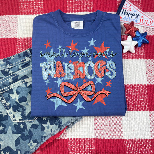 SMALL TOWN ROOTS WARDOGS RED WHITE & BLUE