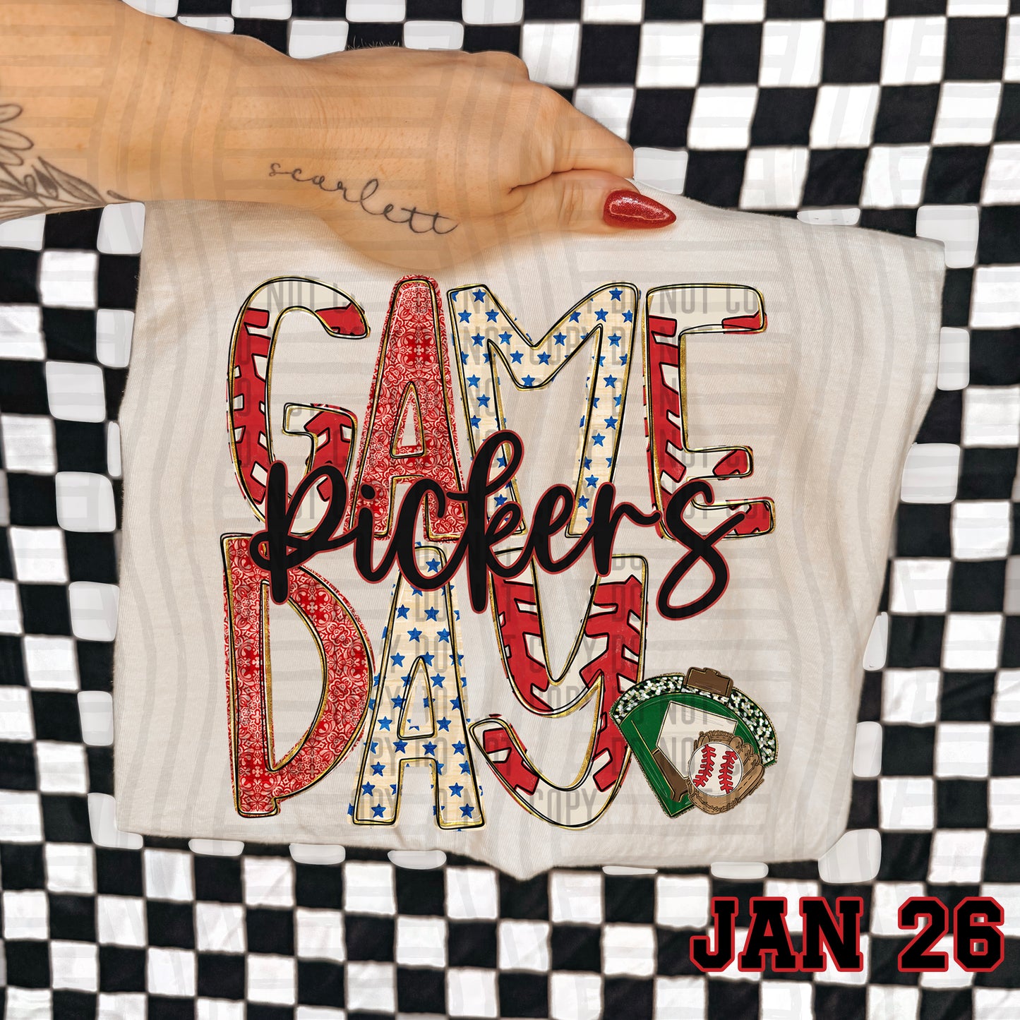 BASEBALL GAME DAY PICKERS