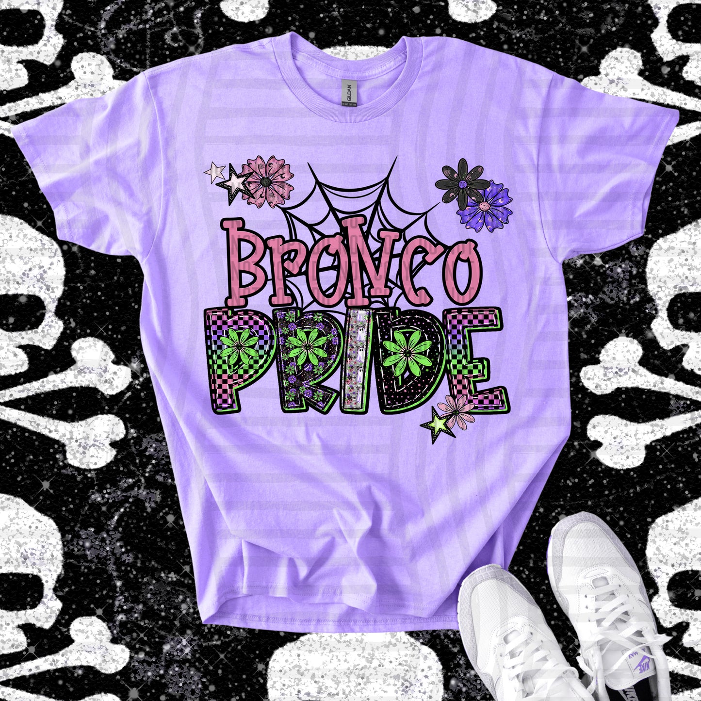 Bronco Pride (halloween boo girl)