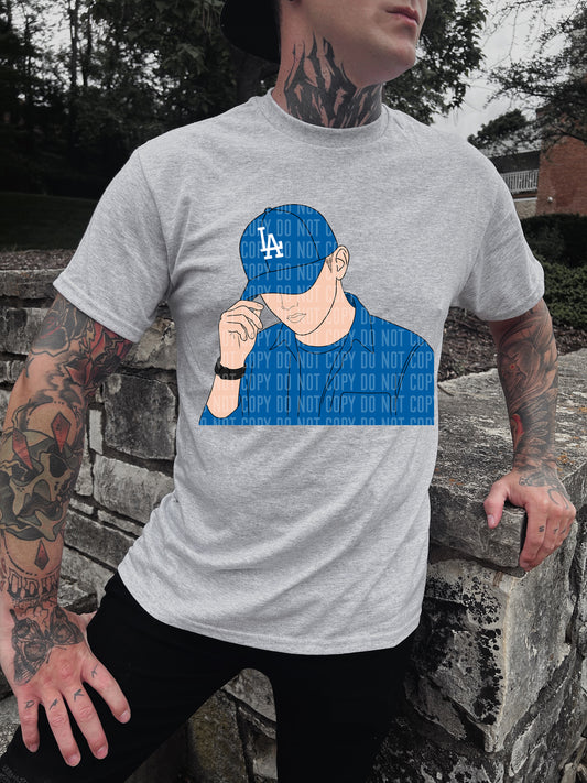LOS ANGELES DODGERS BASEBALL MAN