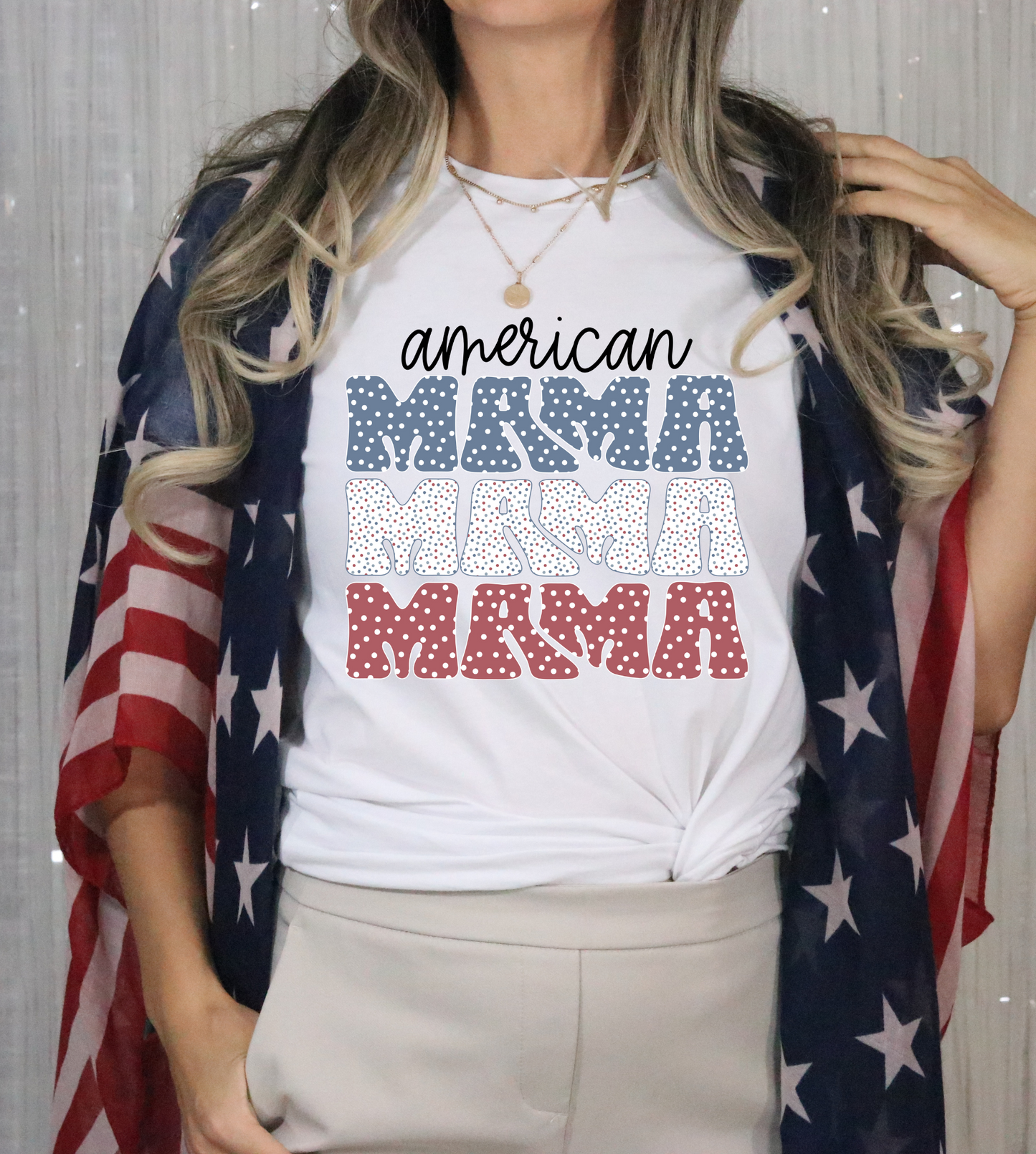 American Mama-Polka Dots