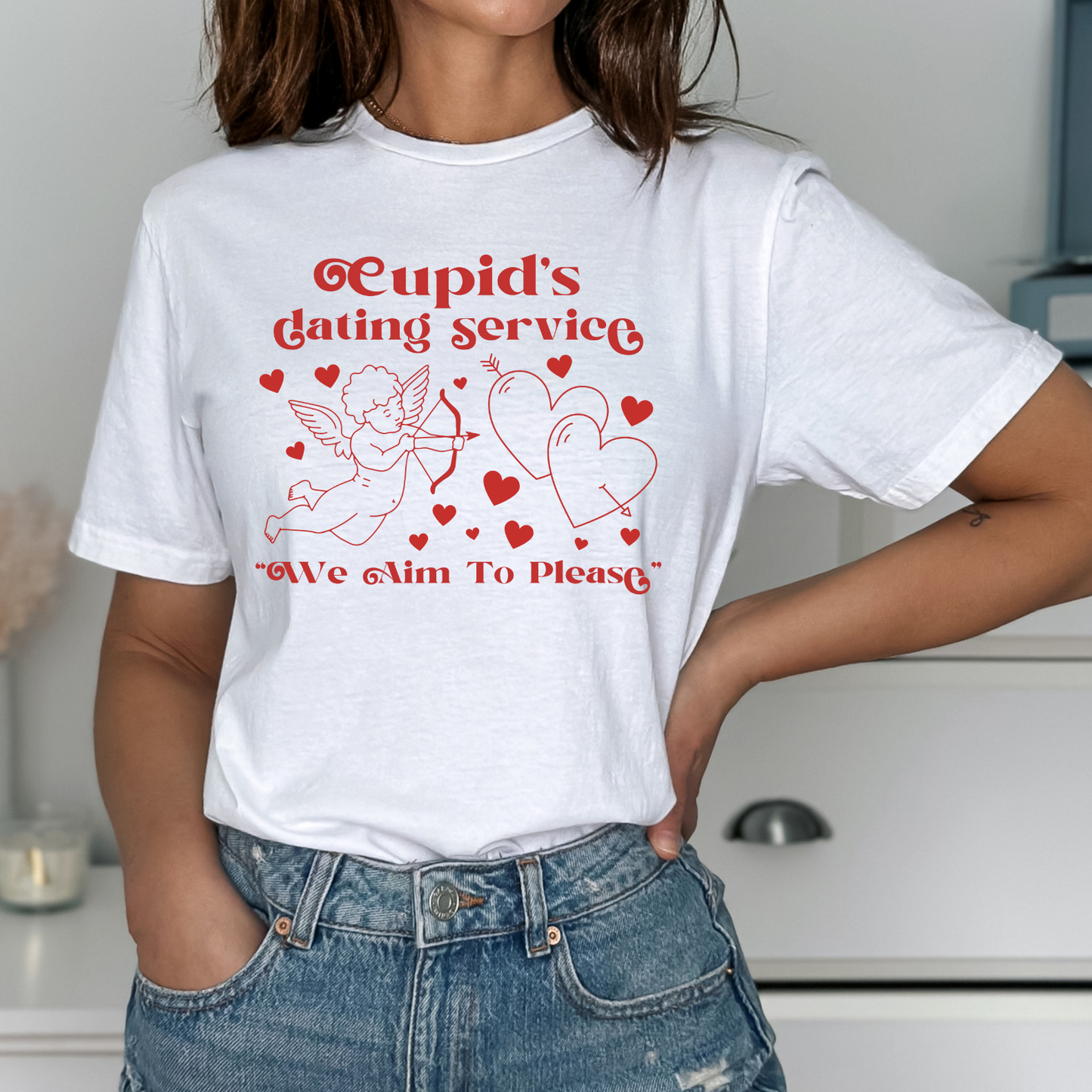 Cupids Dating Service-DTF Transfer
