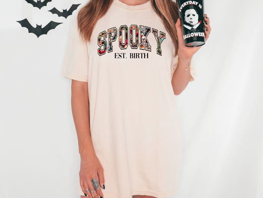 Spooky est. birth - horror characters