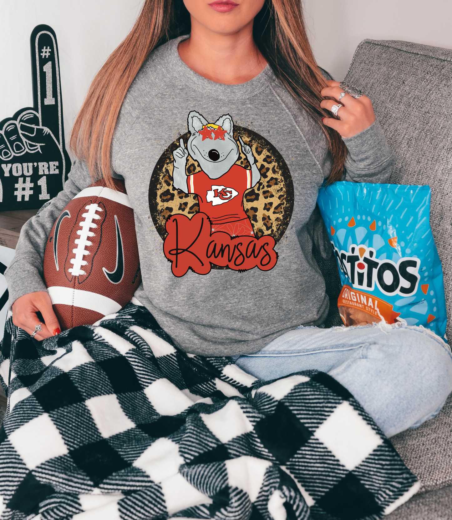 Kansas city mascot-cheetah print