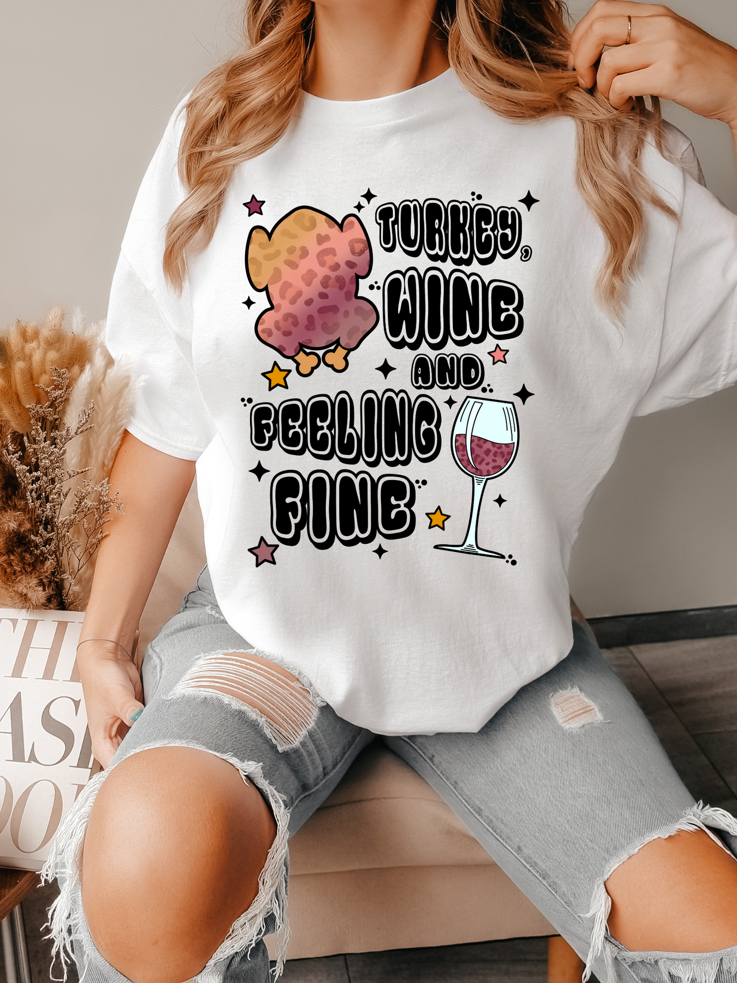 Turkey wine and feeling fine - black