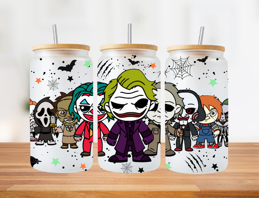 Joker and horror - UV Libby Wrap