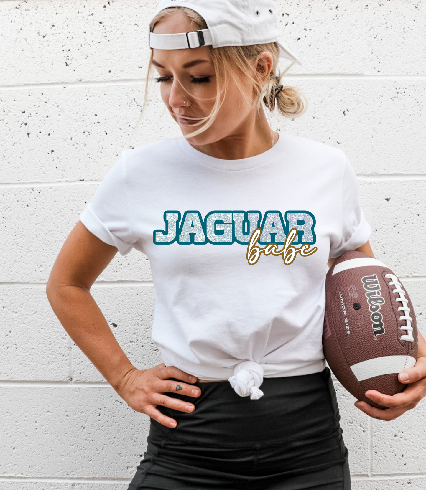 Jaguar babe GLITTER - DTF Print