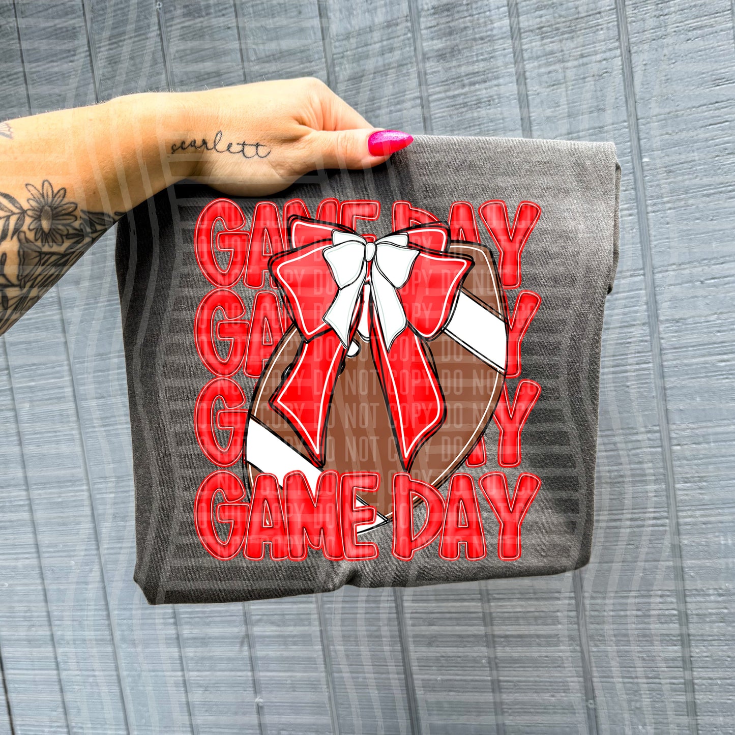 GAMEDAY FOOTBALL RED