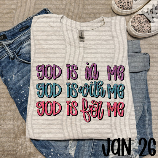 GOD IS IN ME