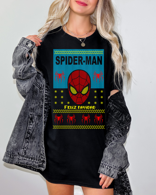 Spider Man Feliz Navidad Stitch