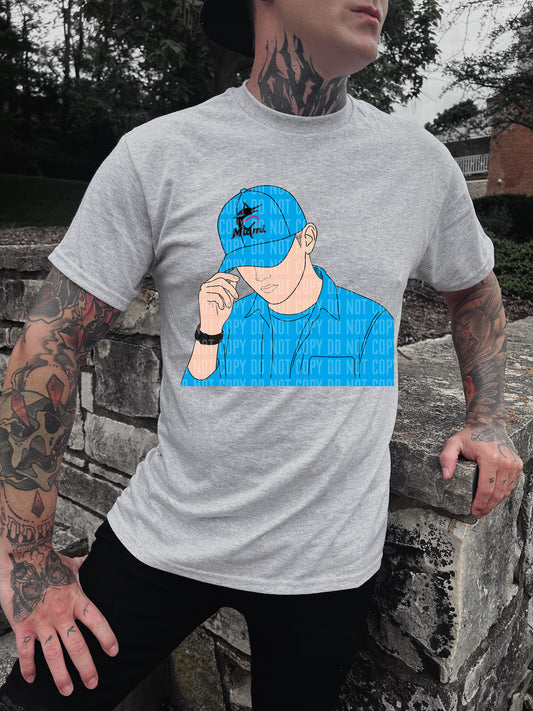 MIAMI MARLINS BASEBALL MAN
