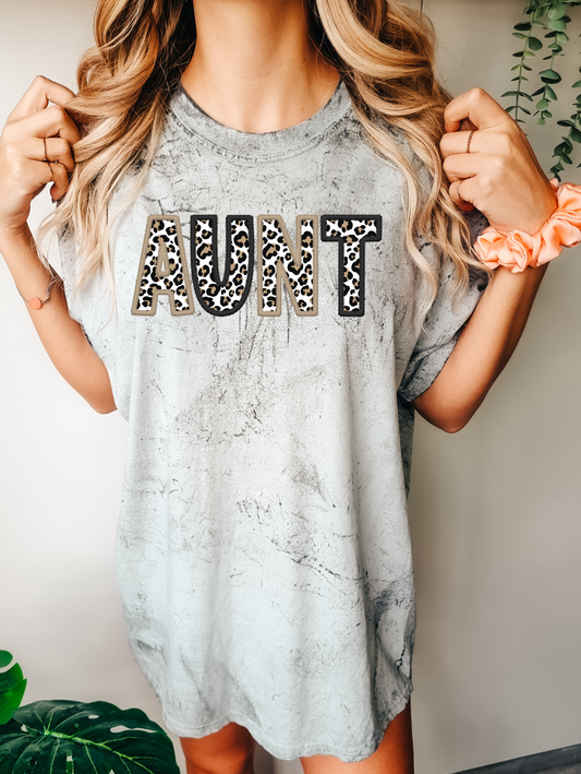 Aunt - cheetah print