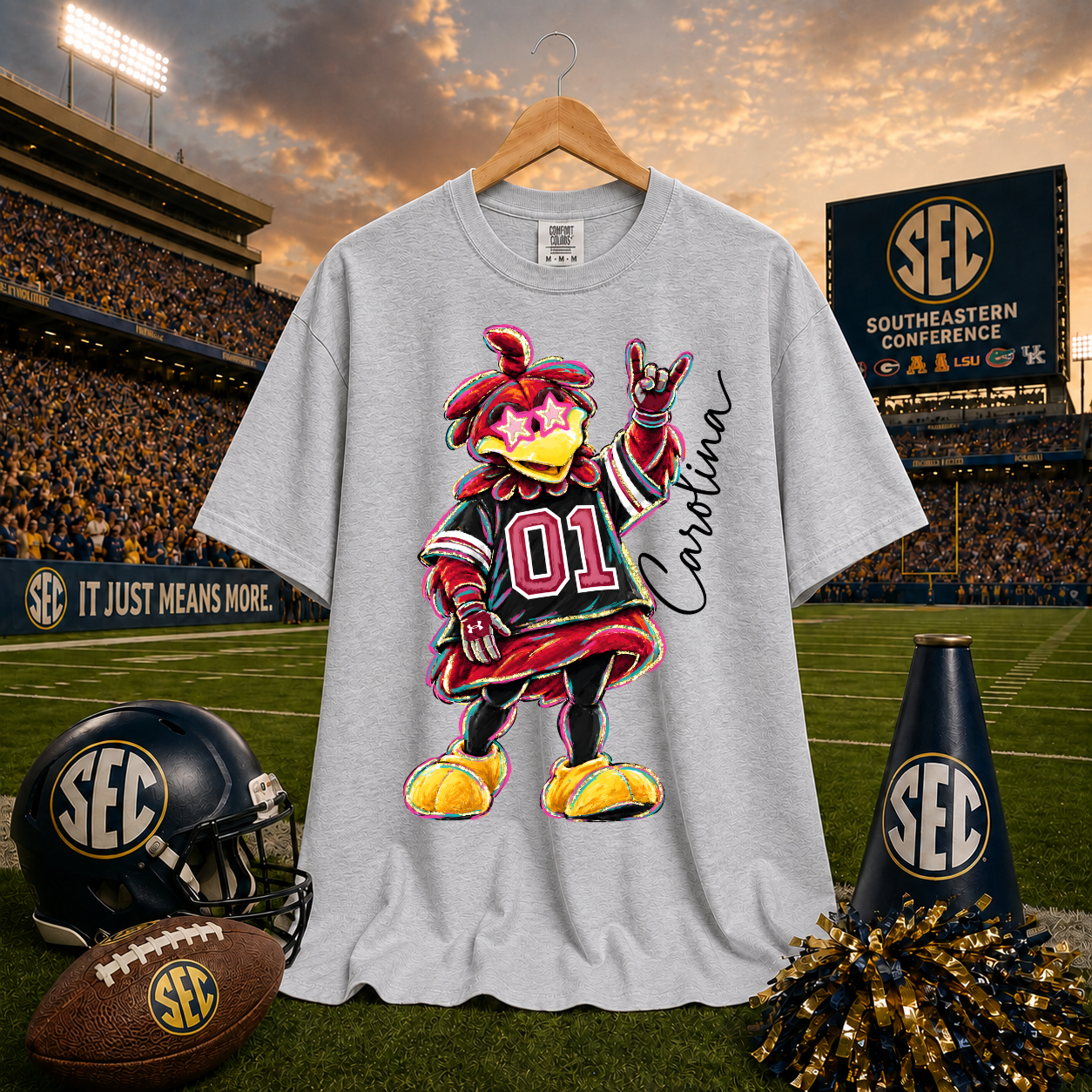 GameCocks Carolina Rockin Delulu