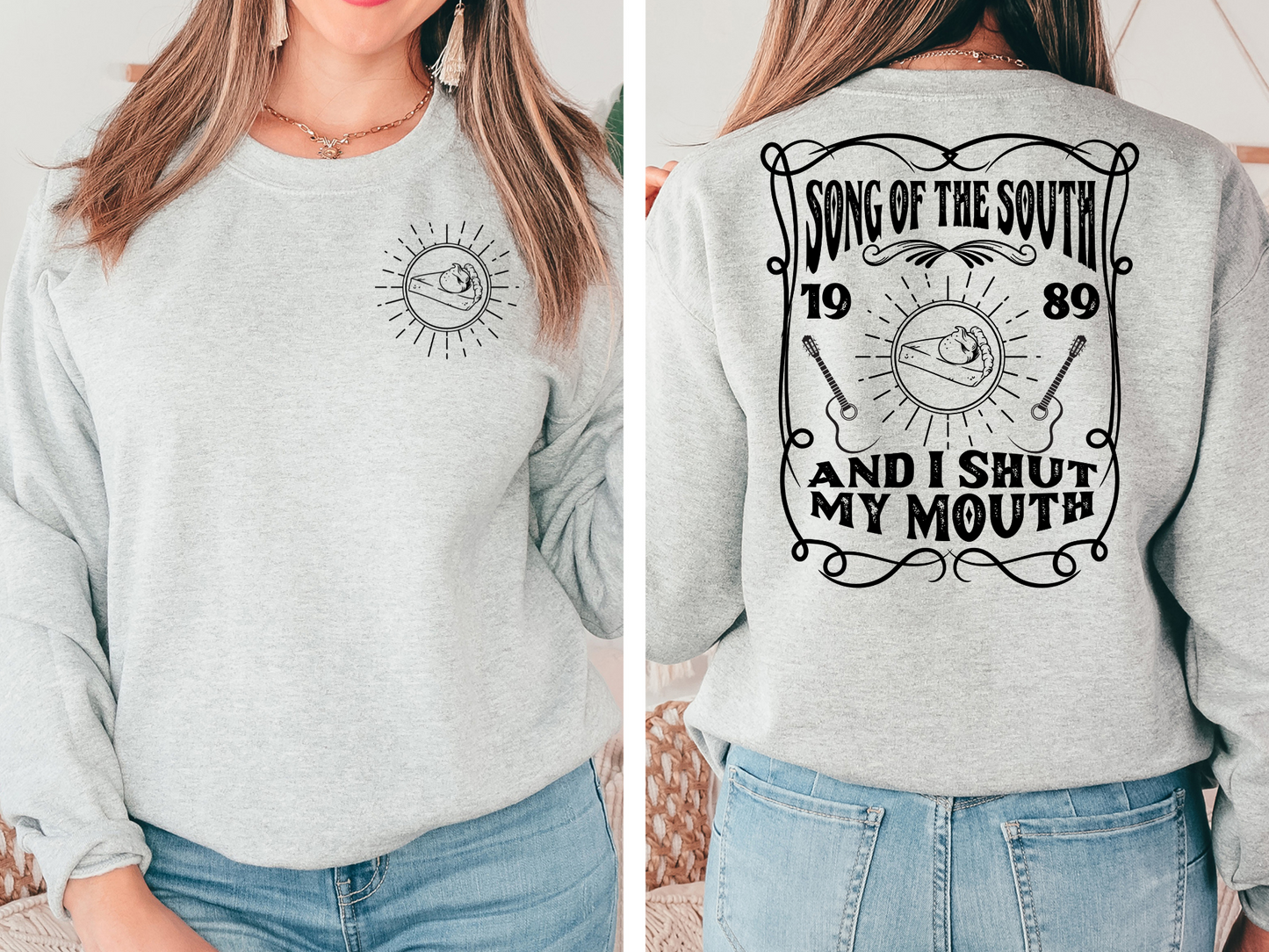 Sun with sweet potato pie - front