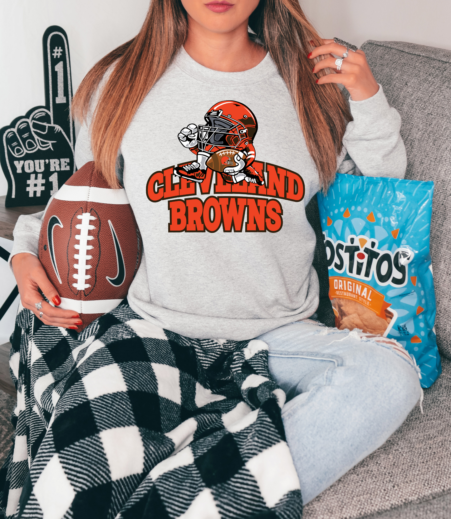 Cleveland Browns with player