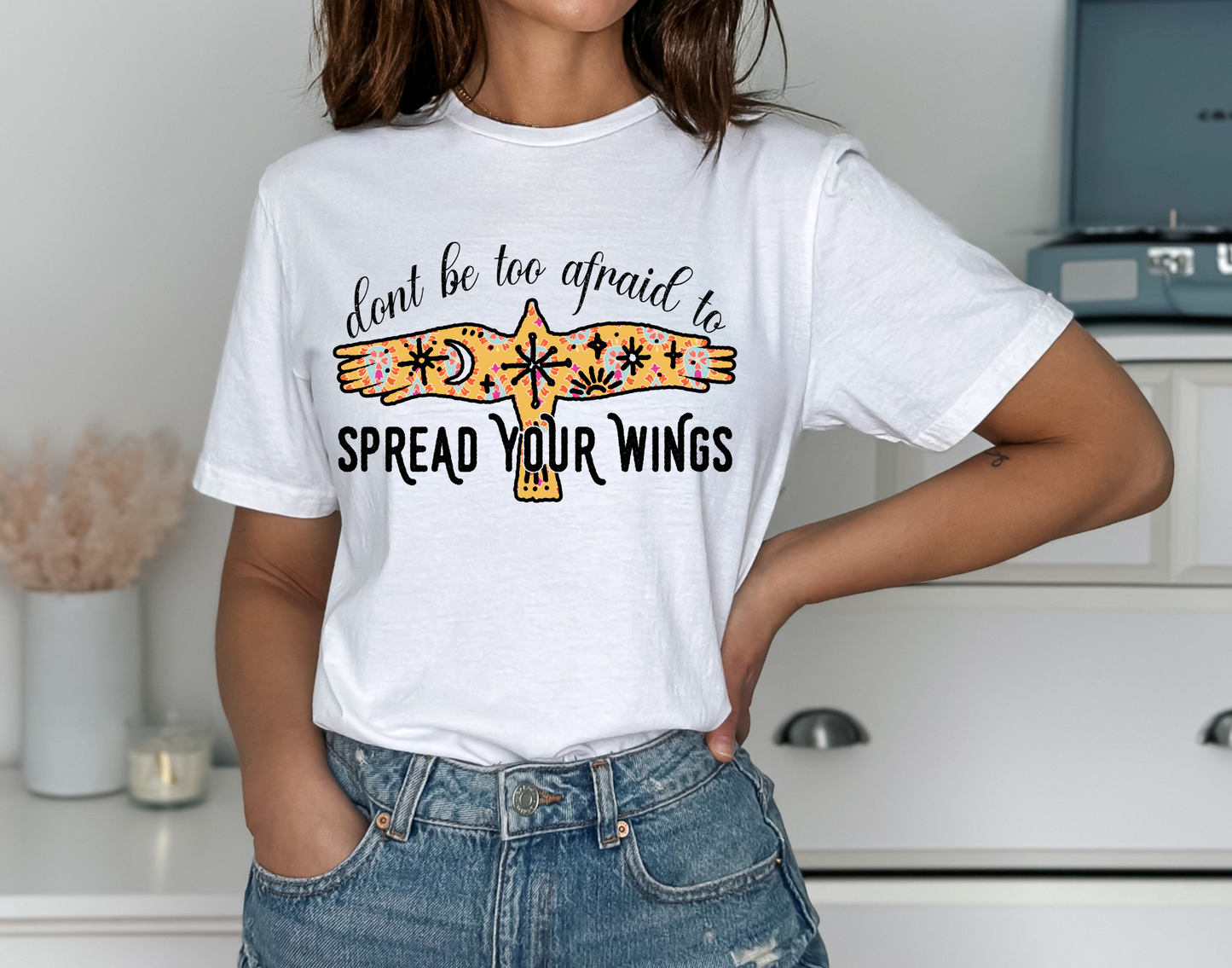 Don’t Be Too Afraid To Spread Your Wings – Yellow