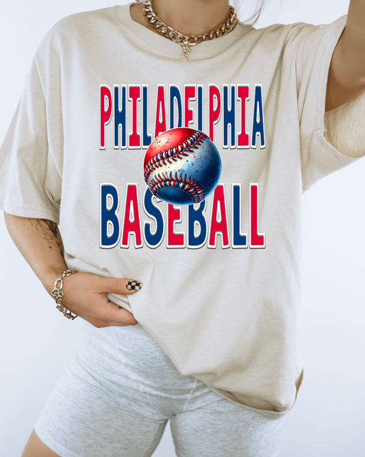 Philadelphia Baseball Blue/Red
