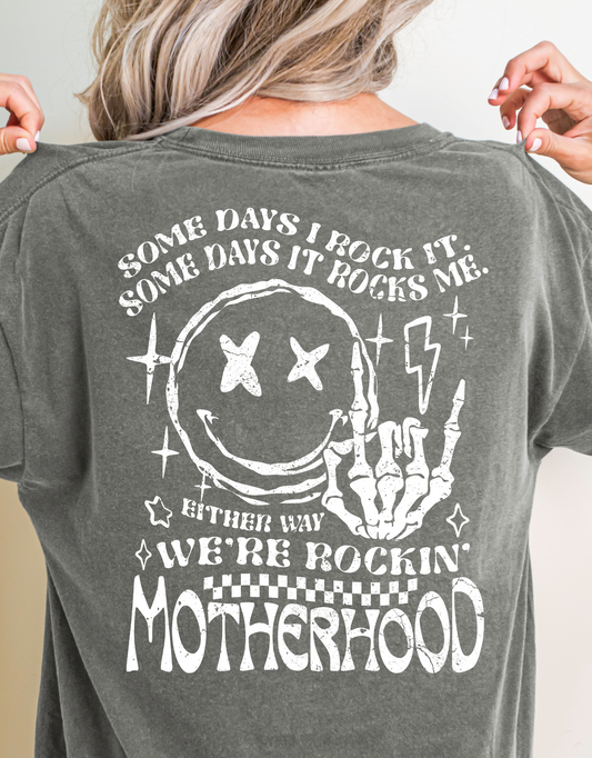 Some days I rock it-white back