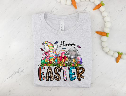 Happy Easter-Gnome & Bunny