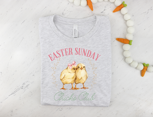Easter Sunday Chicks Club Coquette
