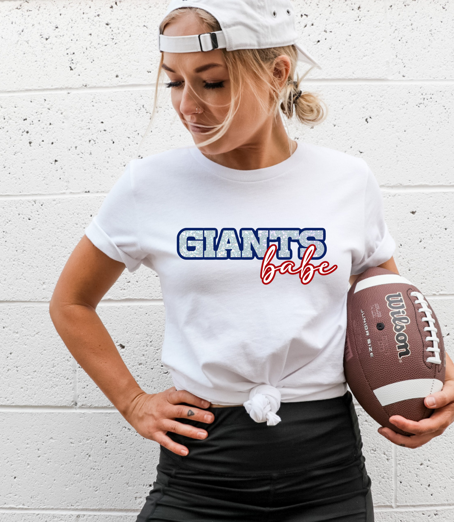 Giants babe GLITTER - DTF Print