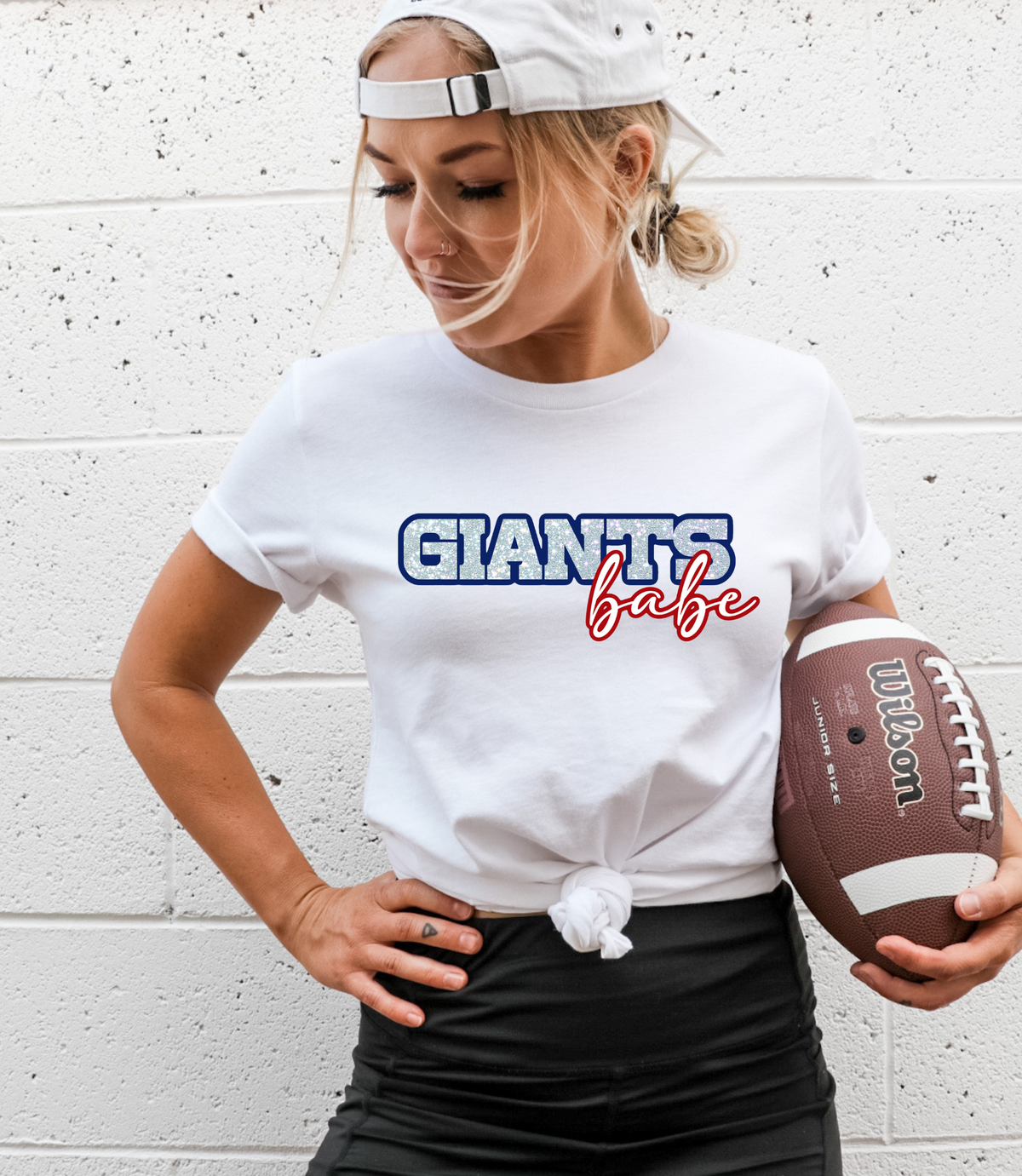 Giants babe GLITTER - DTF Print