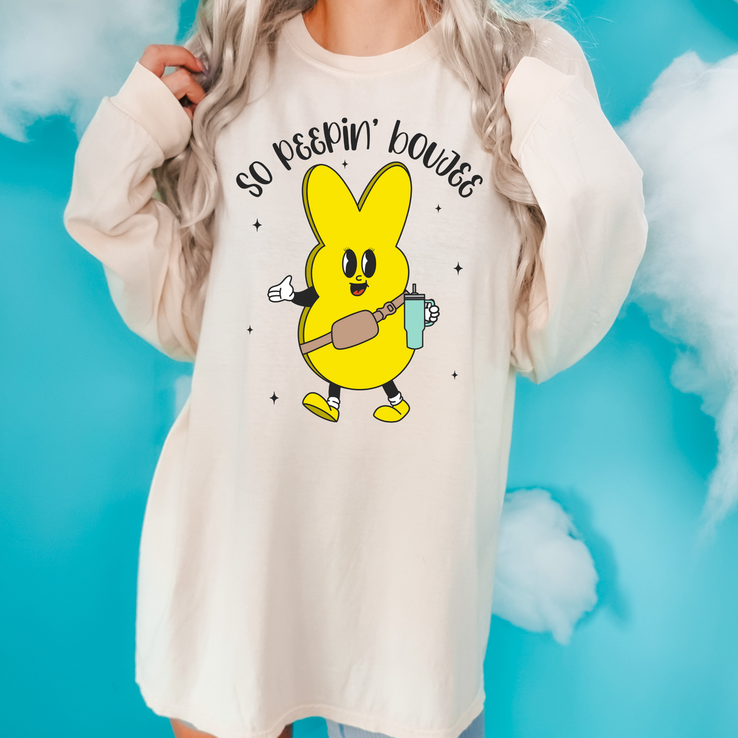 So Peepin' Boujee Yellow- DTF Transfer