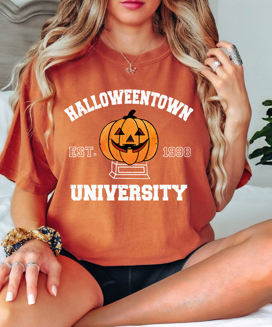 Halloweentown University - white letters