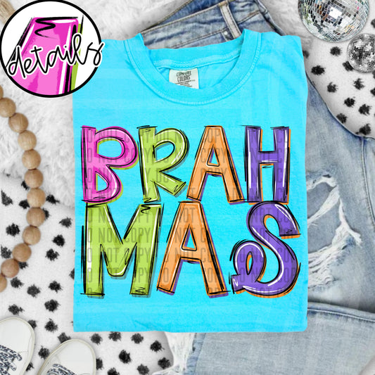 DOODLE COLORFUL BRAHMAS