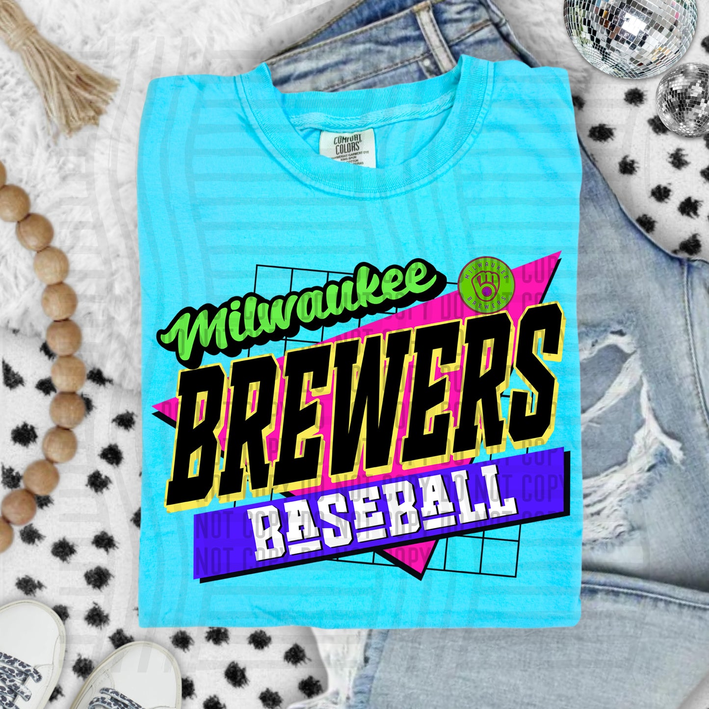 RETRO MILWAUKEE BREWERS BASEBALL