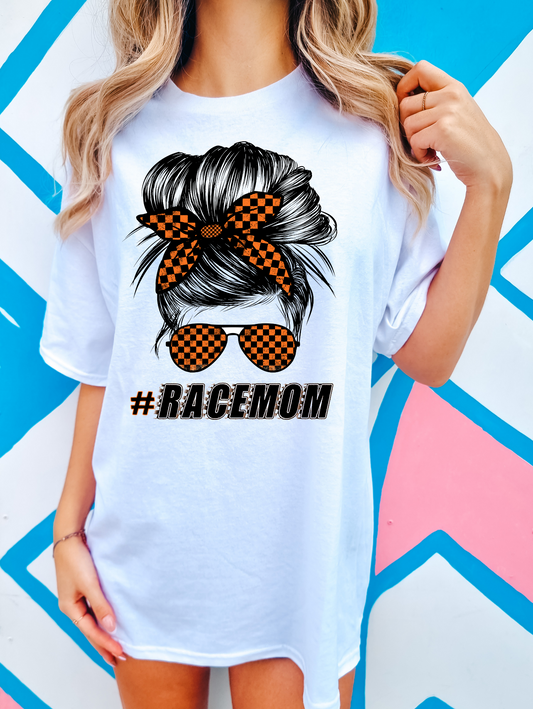 #RaceMom Messy Bun