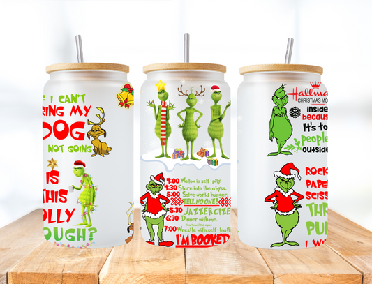 Grinch Quote Collage (Bring My Dog) - UV Libby Wrap