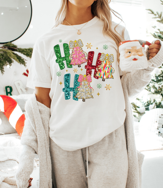 Feux Glitter Ho Ho Ho