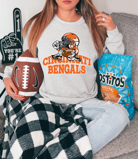 Cincinatti Bengals with player