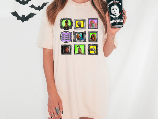 Beetlejuice picture frames