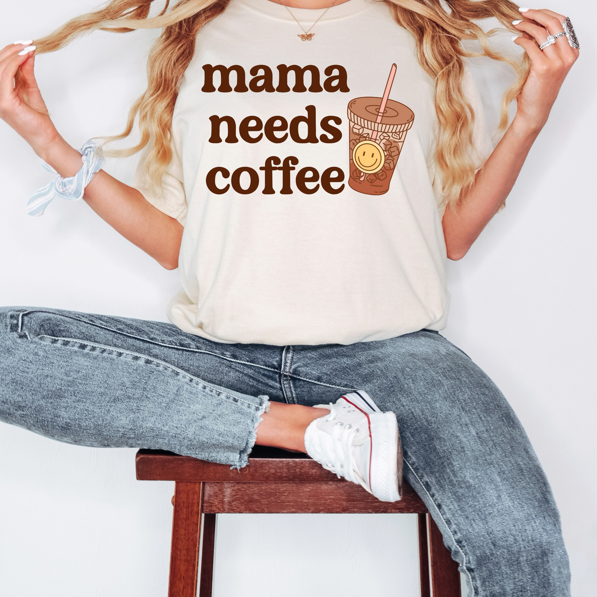 Mama Needs Coffee – Brown