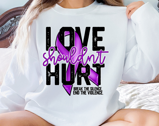 Love shouldn’t hurt