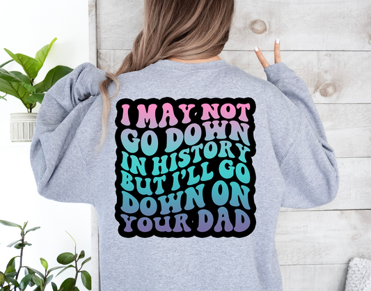 I’ll Go Down On Your Dad-BACK