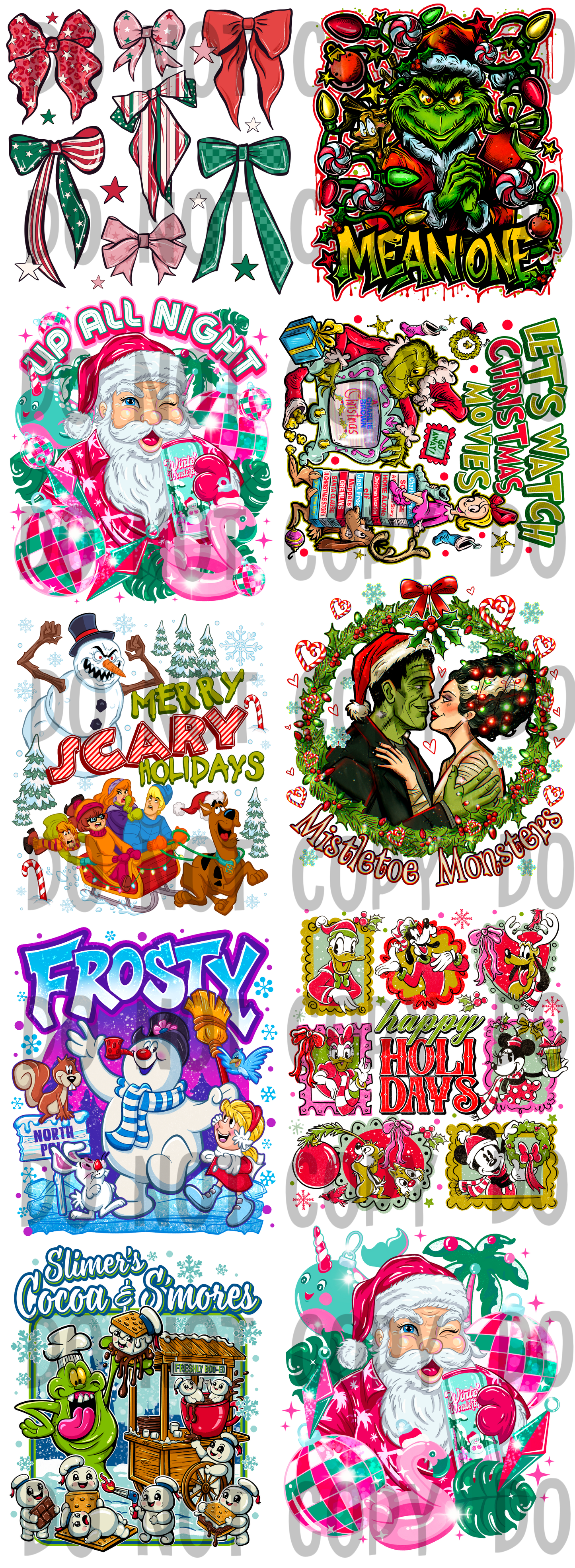 Christmas Premade Gang Sheet 9
