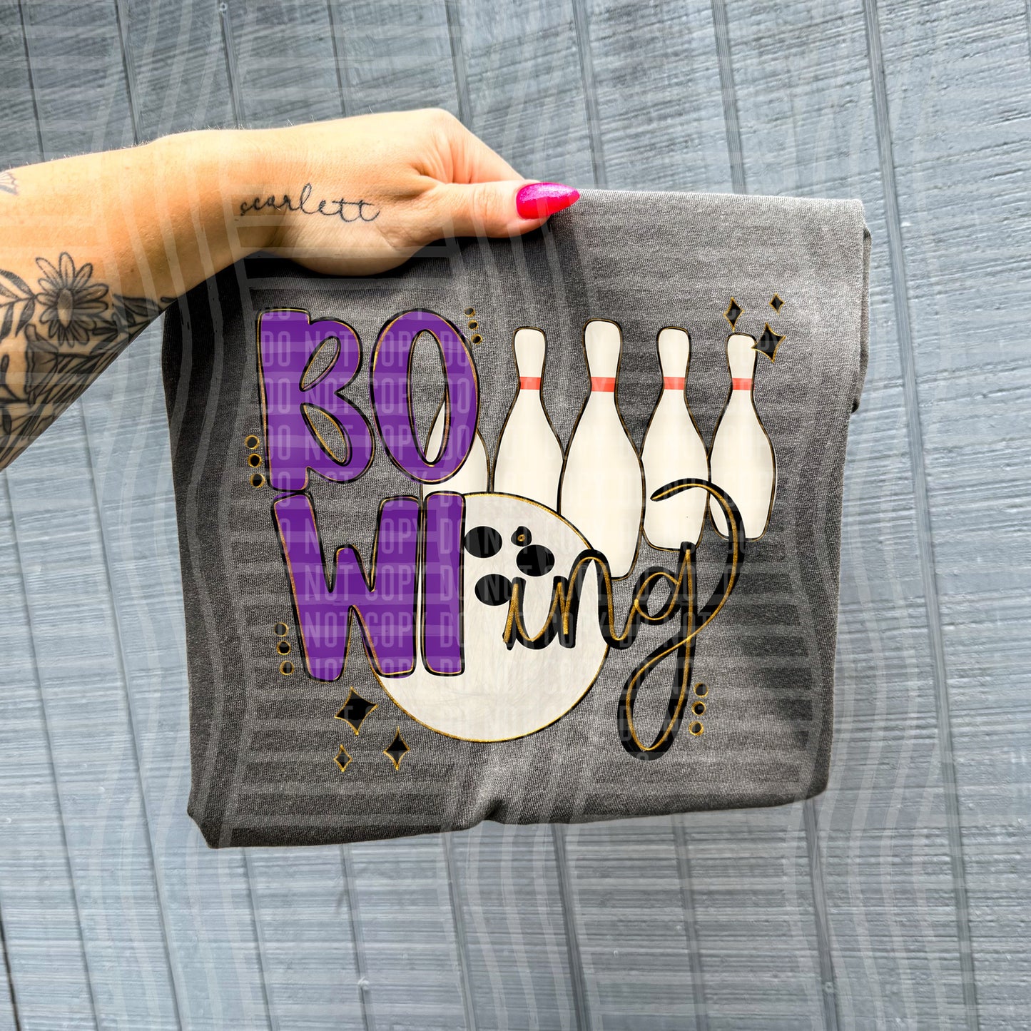 BOWLING PURPLE