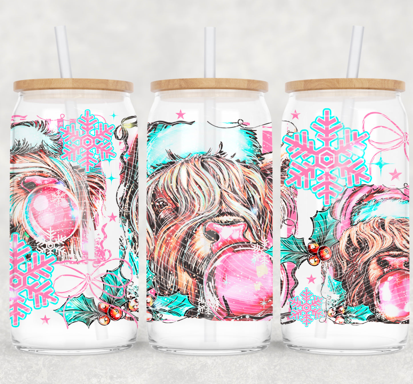Highland Cow - UV Libby Wrap